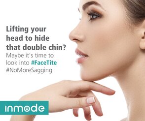 FaceTite graphic Lifting your head to hide that double chin?  Maybe it's time to look into FaceTite.